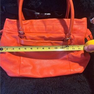 Kate Spade New York Orange Leather shoulder bag/satchel